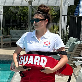 Sarah - Senior HOA Lifeguard & Event Coordinator at 805 LifeGuard
